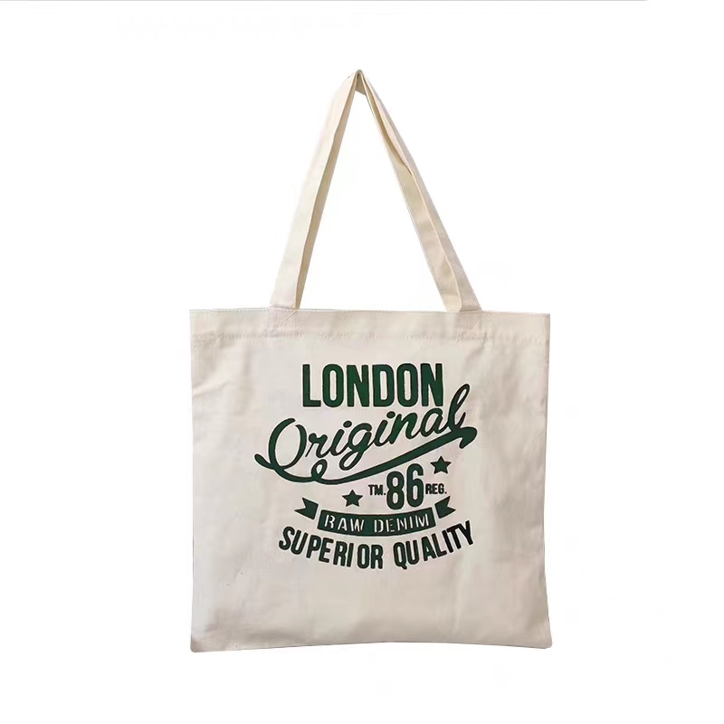 Canvas Bags Eco Reusable Foldable Shoulder Bag Handbag -  - 副本