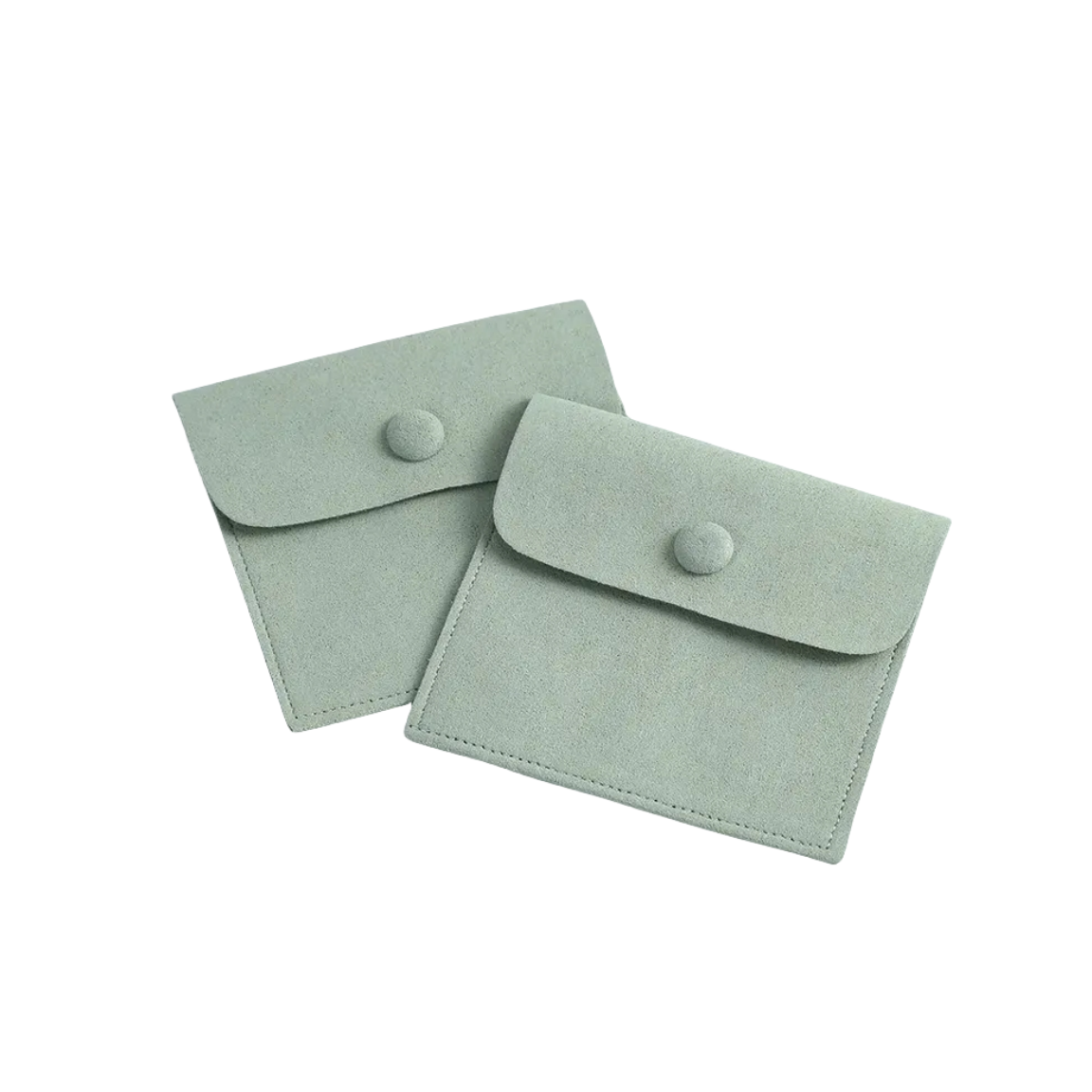 Custom Design Flap Suede Microfiber Envelope Jewellry Pouch - 副本
