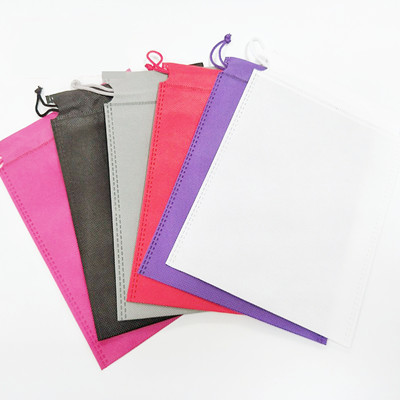 Eco-friendly Spunbond Non Woven Fabric Grocery Bag Nonwoven Drawstring Bag