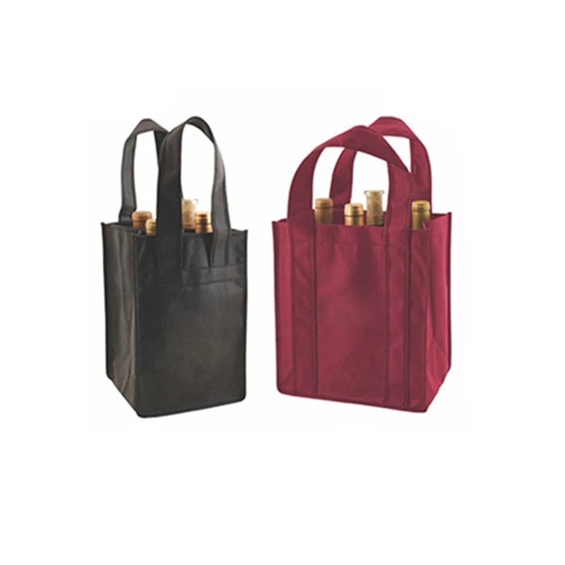 Non woven Bags For Wine Bottle